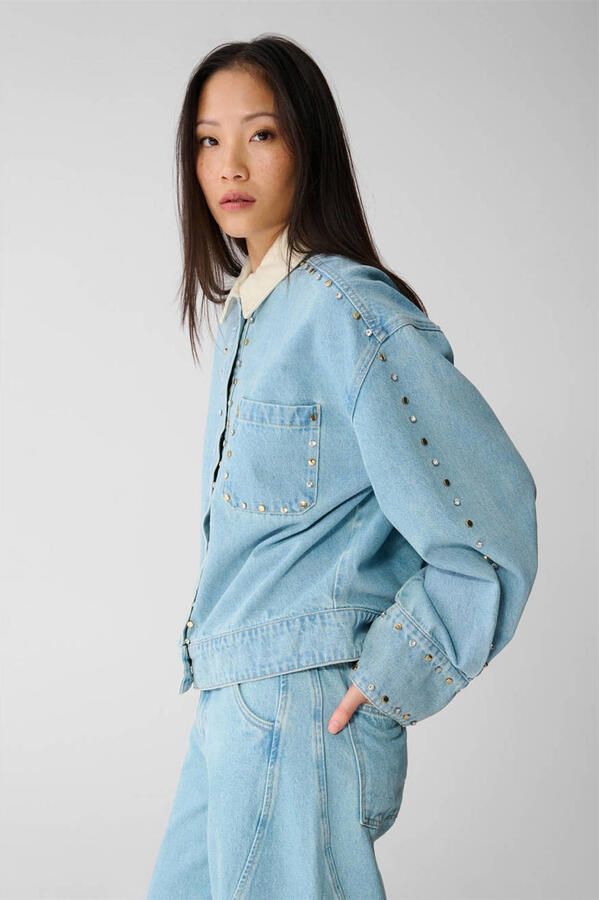 Shoeby denim spijkerjas light blue denim