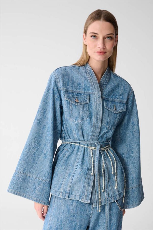 Shoeby denim spijkerjas medium blue