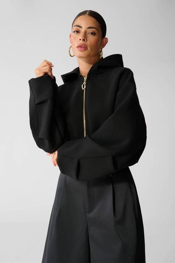 Shoeby fleecevest zwart
