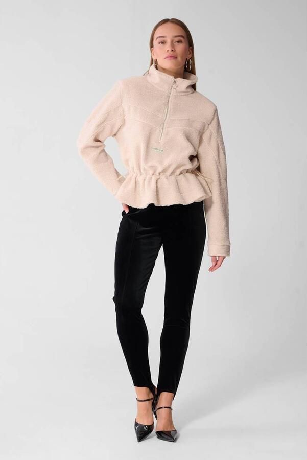 Shoeby fluwelen legging zwart