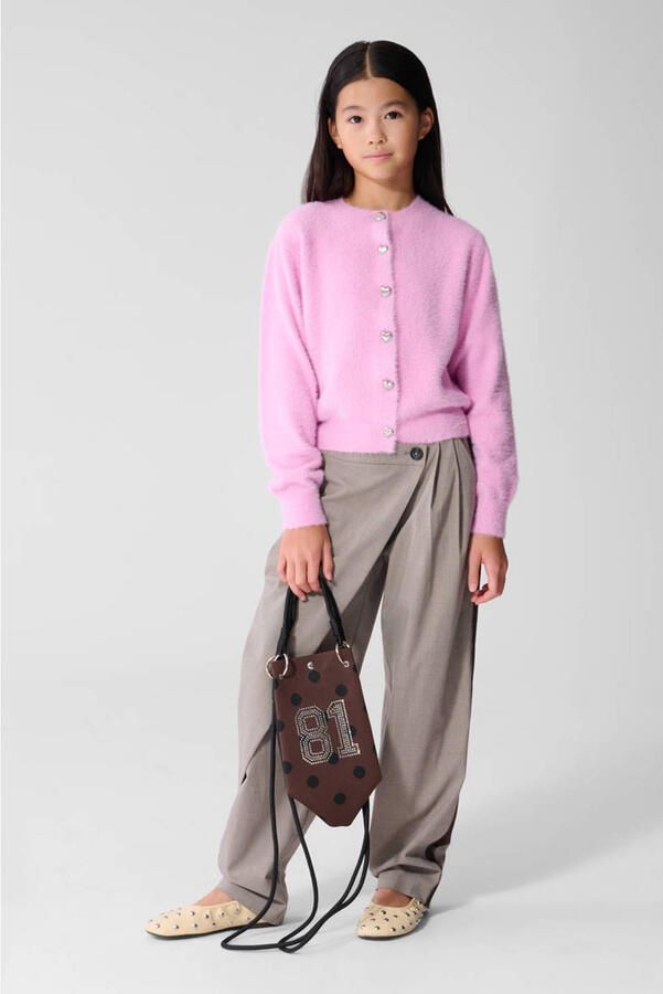 Shoeby gebreid vest roze - Foto 2