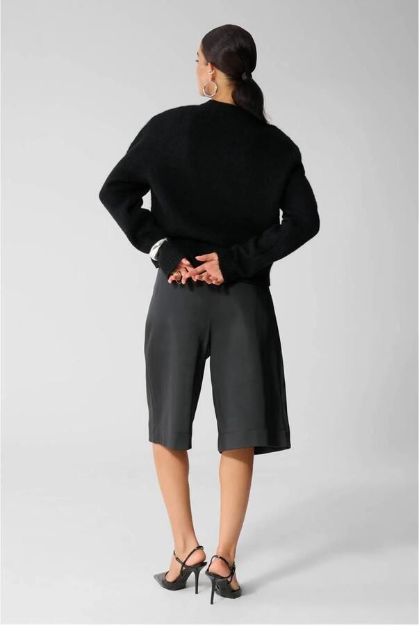Shoeby gebreide trui met wol zwart - Foto 2