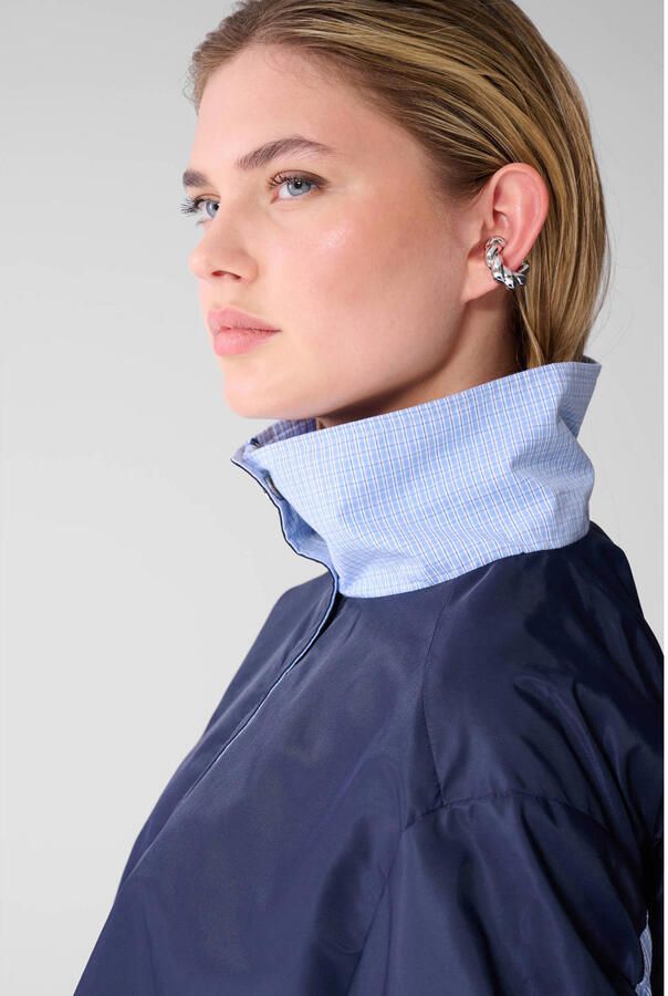 Shoeby geruit bomberjack blauw - Foto 2