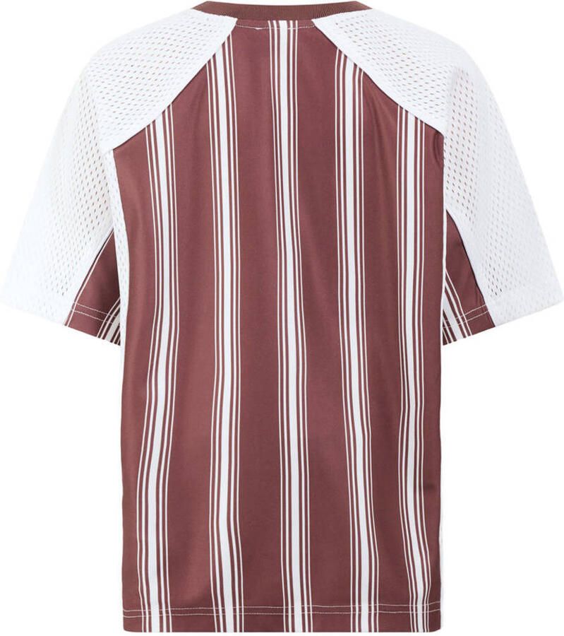 Shoeby gestreept T-shirt bruin - Foto 2
