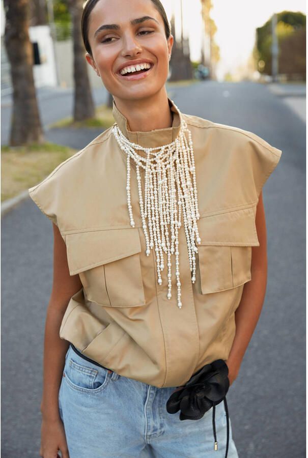 Shoeby gilet beige - Foto 2