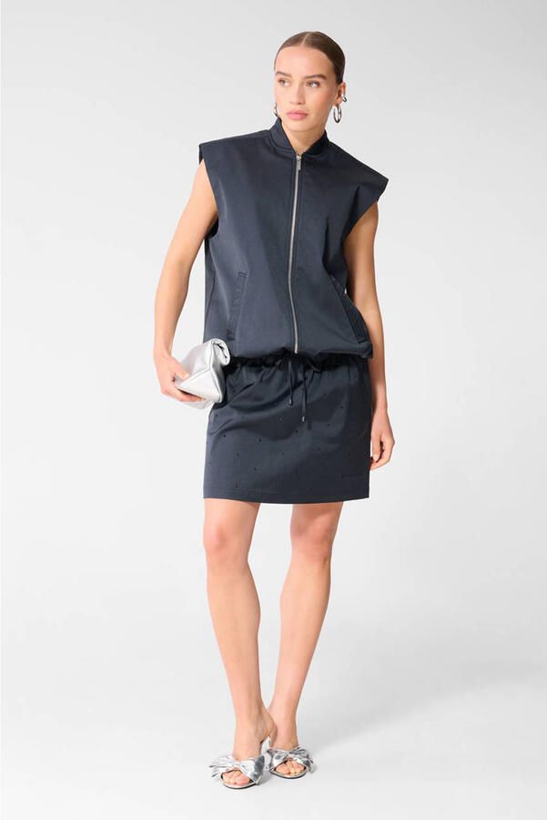 Shoeby gilet donkerblauw - Foto 3