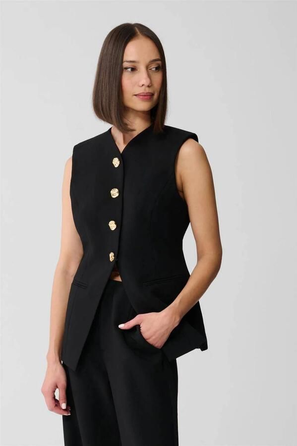 Shoeby gilet zwart