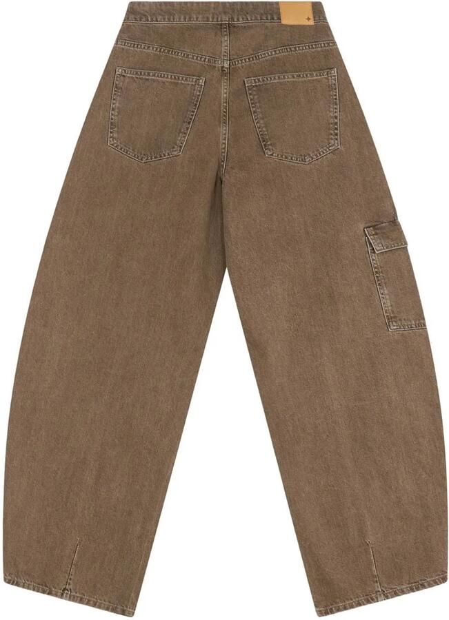 Shoeby high waist barrel jeans groen - Foto 2