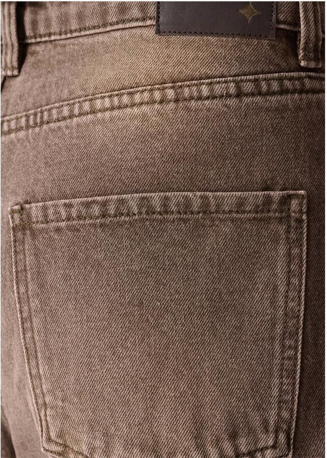 Shoeby high waist barrel jeans bruin - Foto 3