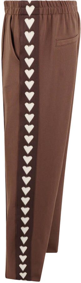 Shoeby high waist casual broek bruin - Foto 2
