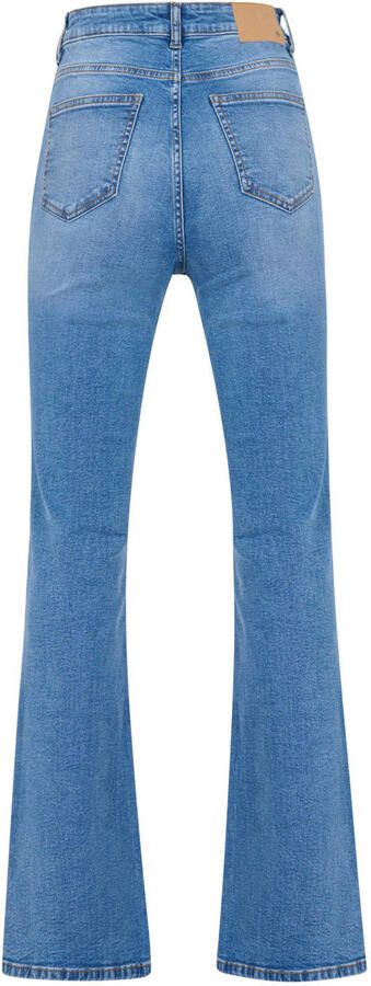 Shoeby high waist flared jeans medium blue denim