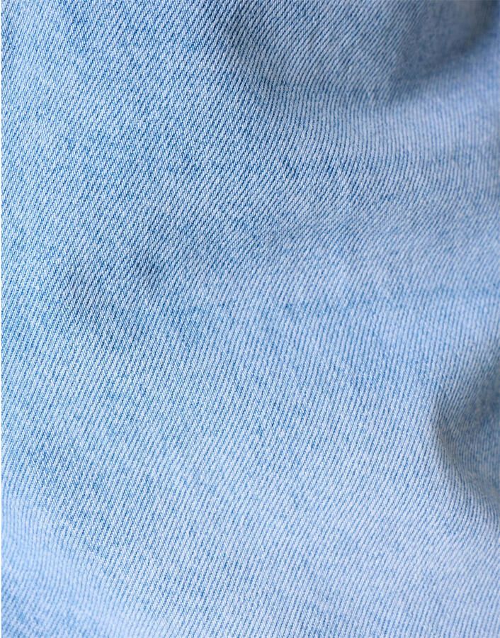 Shoeby high waist regular fit short light blue denim