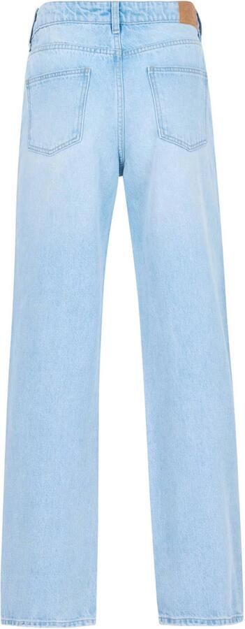Shoeby high waist wide leg jeans bleached denim