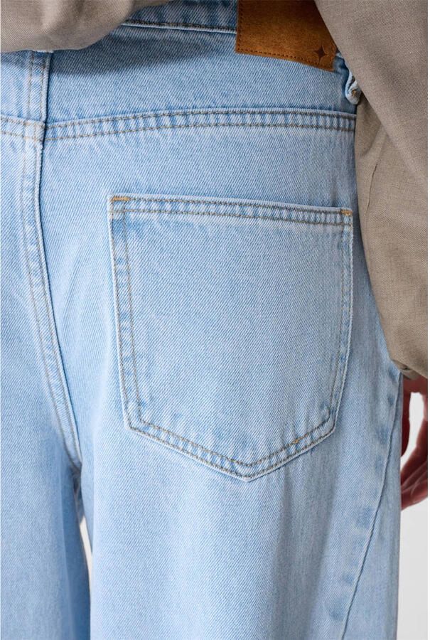 Shoeby high waist barrel jeans light blue denim - Foto 3