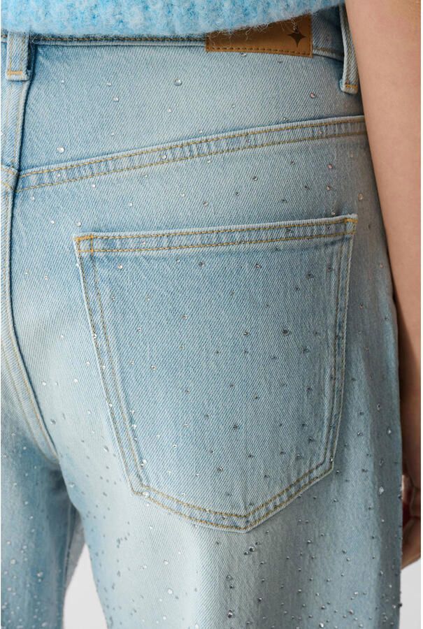 Shoeby high waist barrel jeans light blue denim - Foto 3
