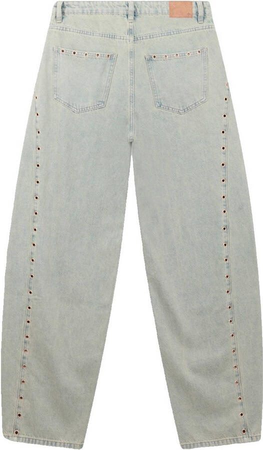 Shoeby high waist barrel jeans light blue denim - Foto 3