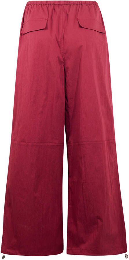 Shoeby high waist casual broek donkerrood - Foto 3