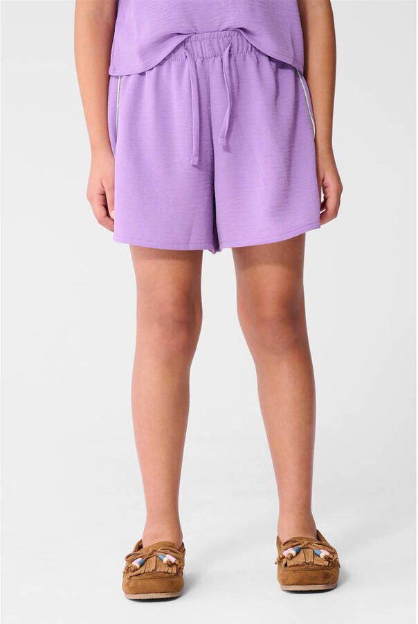 Shoeby high waist casual short paars