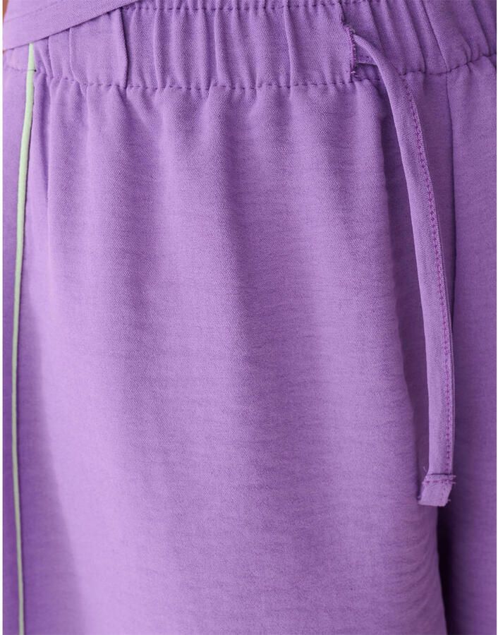 Shoeby high waist casual short paars - Foto 2
