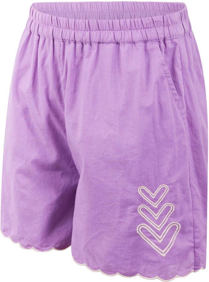Shoeby high waist casual short paars - Foto 2