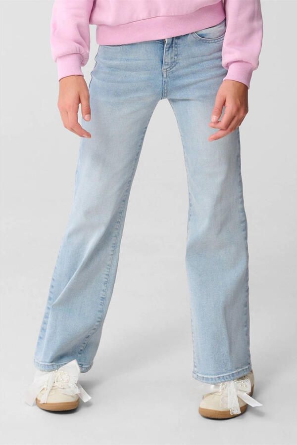 Shoeby high waist flared jeans light blue denim