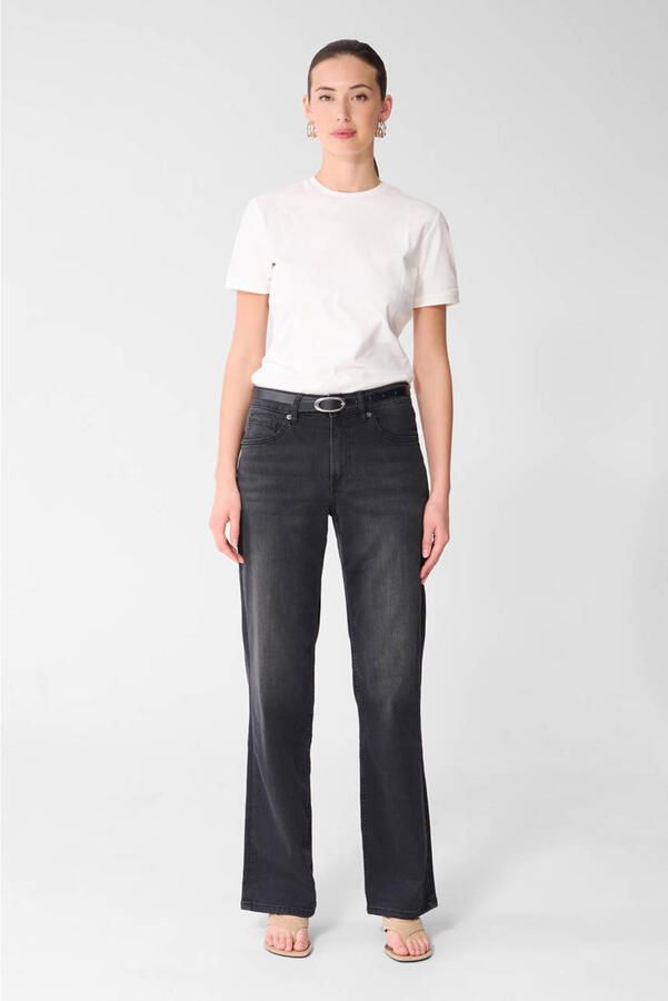 Shoeby high waist straight leg jeans grey denim - Foto 2