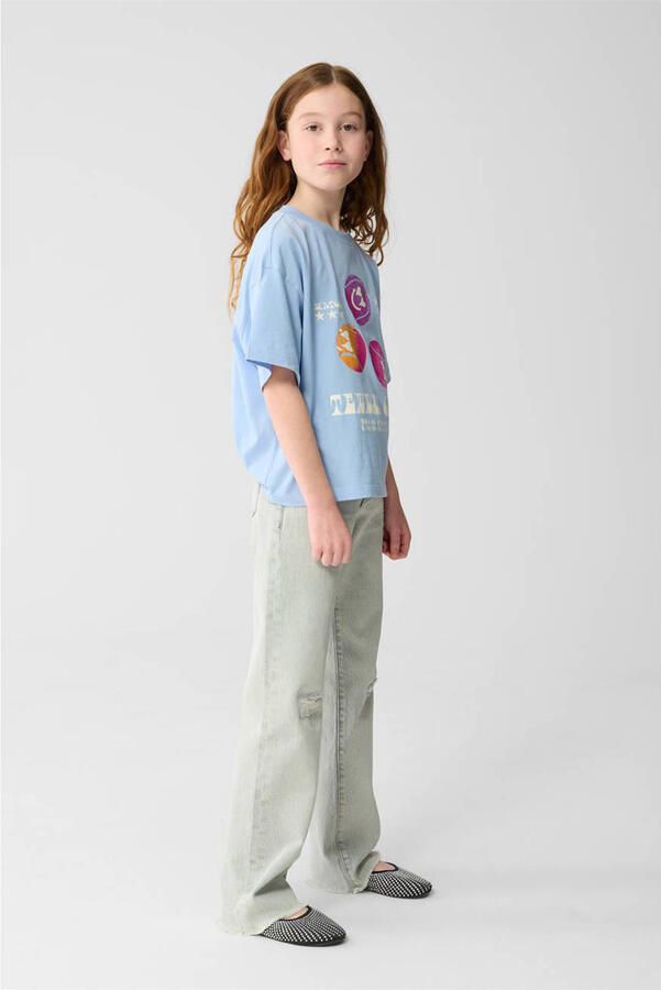 Shoeby high waist straight leg jeans grey denim - Foto 3
