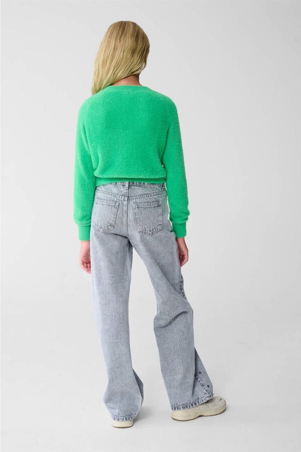 Shoeby high waist straight leg jeans grijs - Foto 2