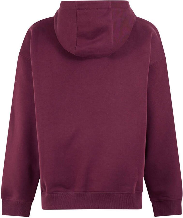 Shoeby hoodie donkerrood - Foto 2