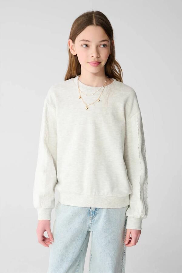 Shoeby sweater lichtgrijs