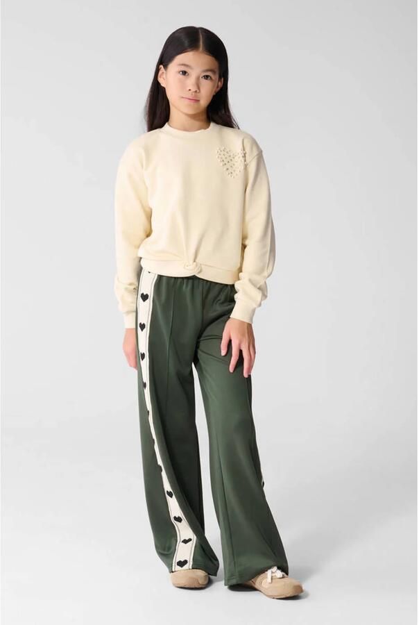 Shoeby sweater met parels ecru - Foto 2