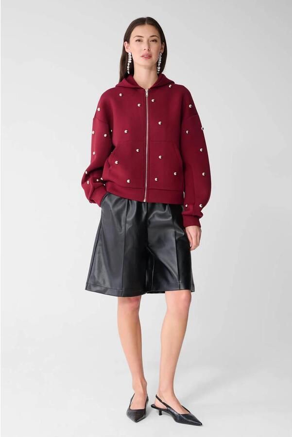 Shoeby imitatieleren short zwart - Foto 3