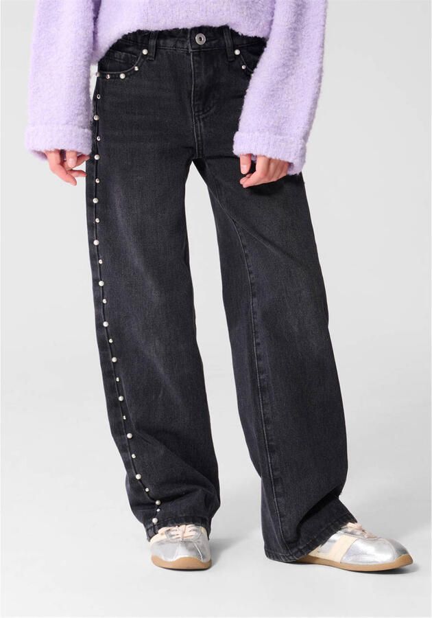 Shoeby jeans met studs zwart