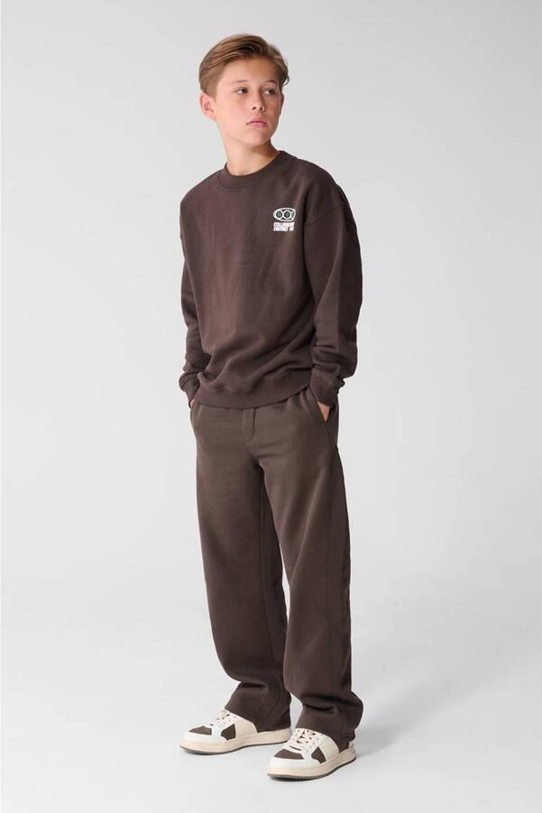 Shoeby joggingbroek bruin - Foto 3