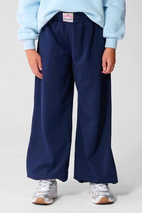 Shoeby joggingbroek donkerblauw Meisjes Sweat Effen - Foto 3