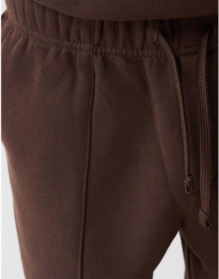 Shoeby joggingbroek donkerbruin - Foto 2
