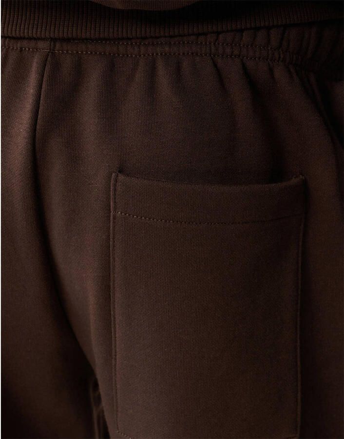 Shoeby joggingbroek donkerbruin - Foto 3