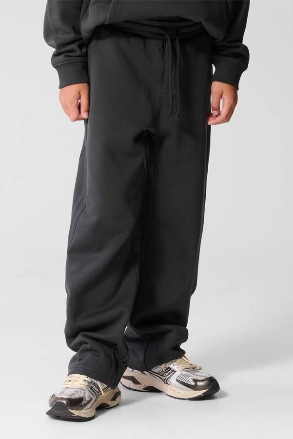 Shoeby joggingbroek zwart Jongens Sweat Effen