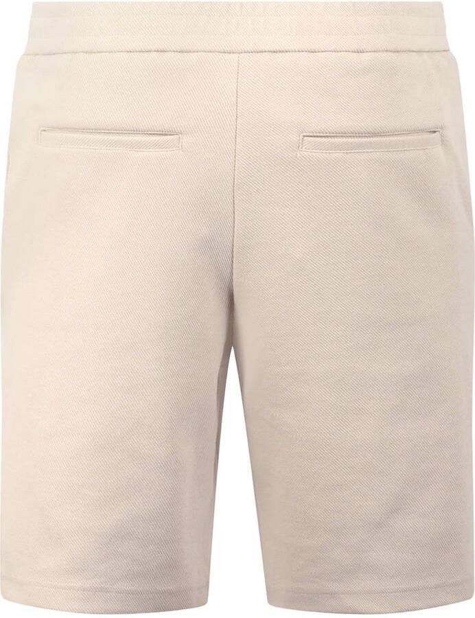 Shoeby katoenen regular fit korte broek zand - Foto 2