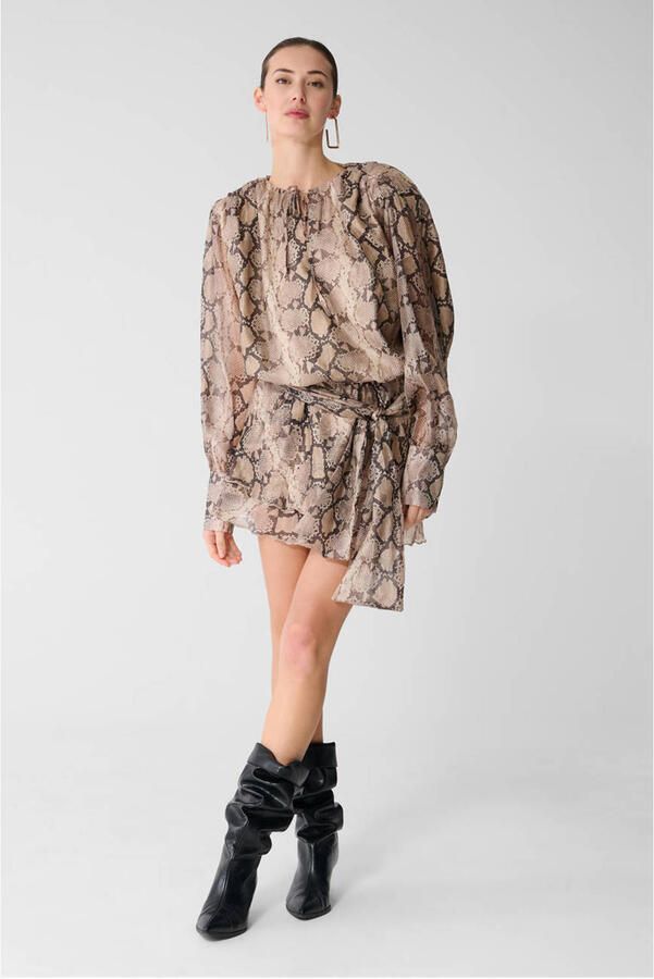 Shoeby korte jurk beige