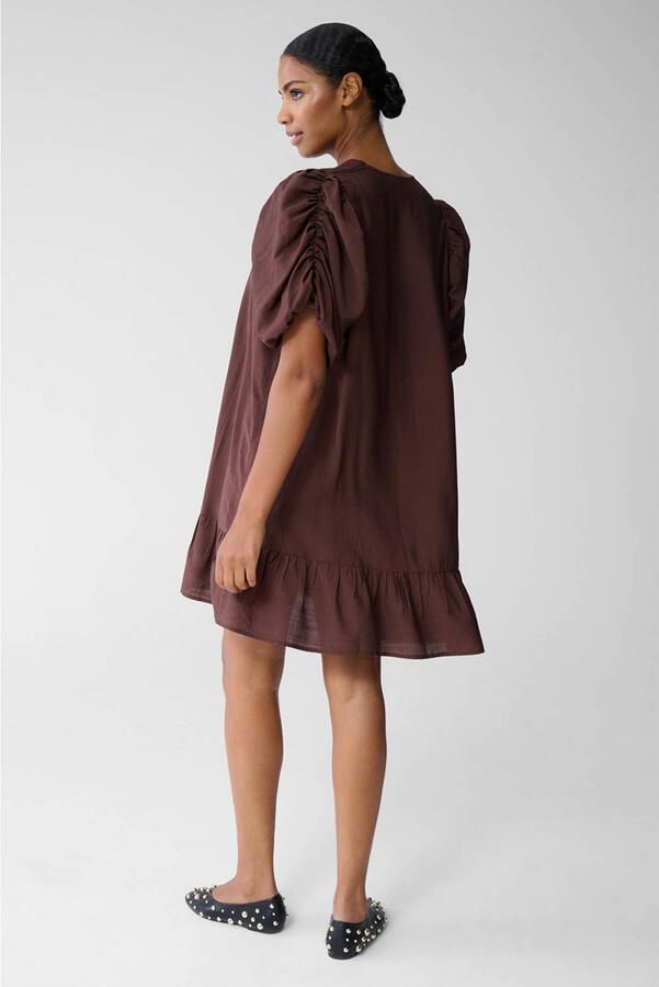 Shoeby korte jurk bruin - Foto 3