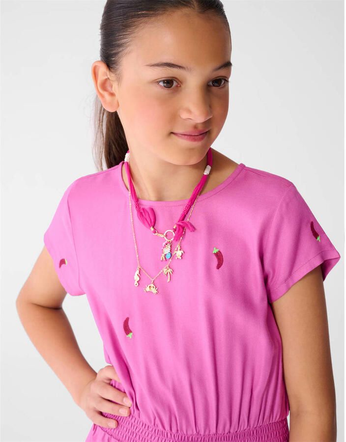 Shoeby korte jurk roze - Foto 2