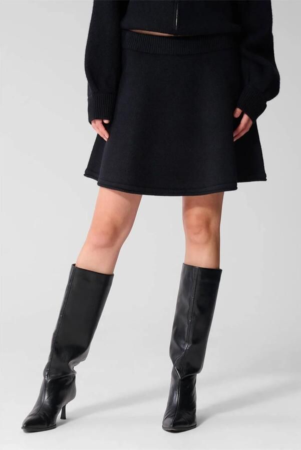 Shoeby korte rok antraciet