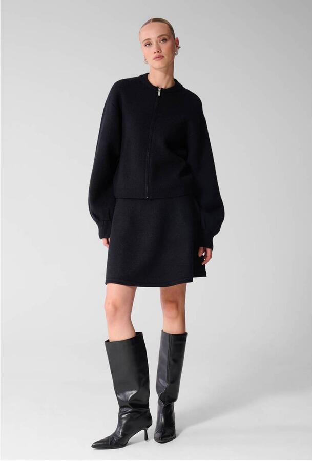 Shoeby korte rok antraciet - Foto 2