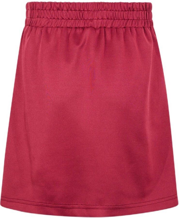 Shoeby korte rok donkerrood - Foto 2