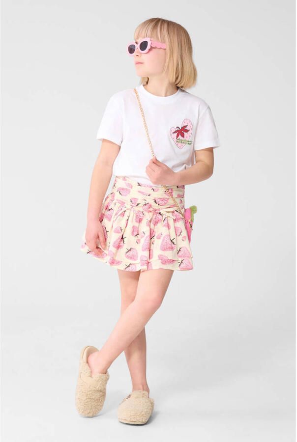 Shoeby korte rok ecru - Foto 3