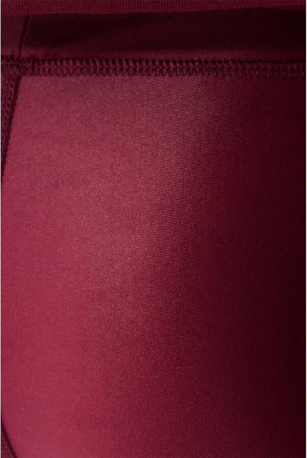 Shoeby legging donkerrood - Foto 3