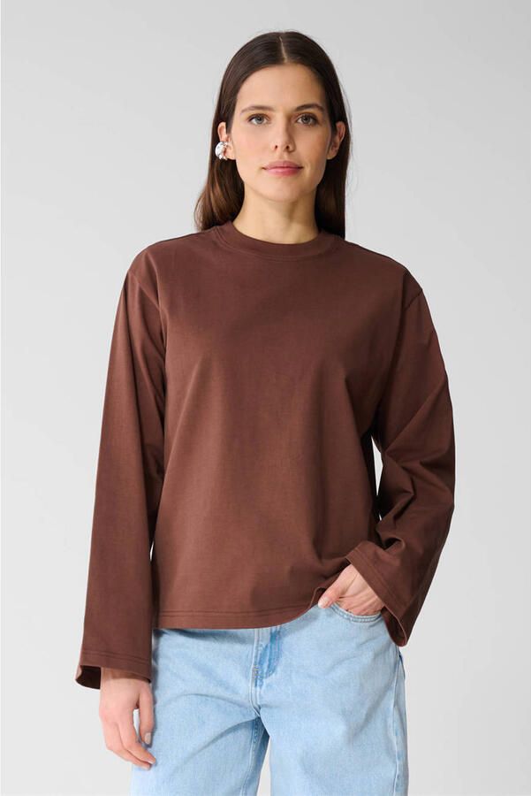 Shoeby longsleeve bruin