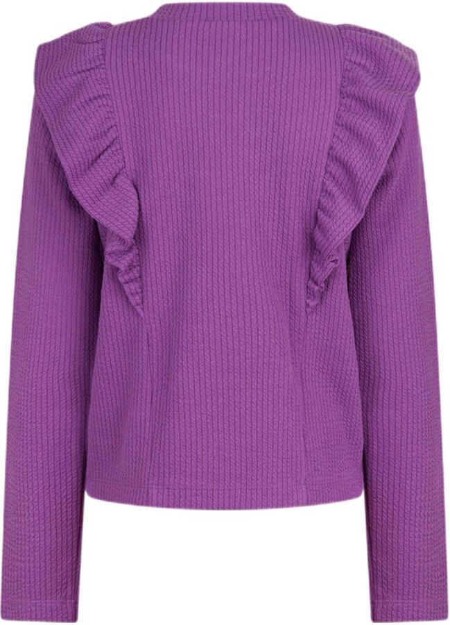 Shoeby longsleeve donkerpaars