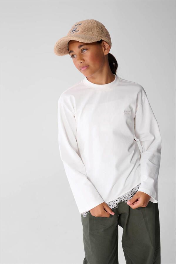Shoeby longsleeve wit - Foto 3